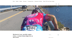 Desktop Screenshot of dodgeretort.com