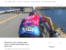 Tablet Screenshot of dodgeretort.com